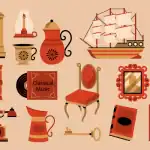 Wertvolle Antiquitäten – Möbel, Schmuck und Sammlerstücke