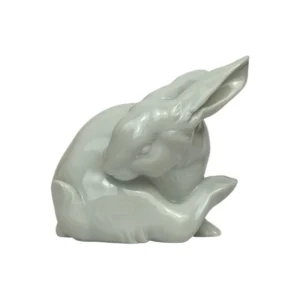 Augarten Porzellan Hase – Wiener Porzellanfigur