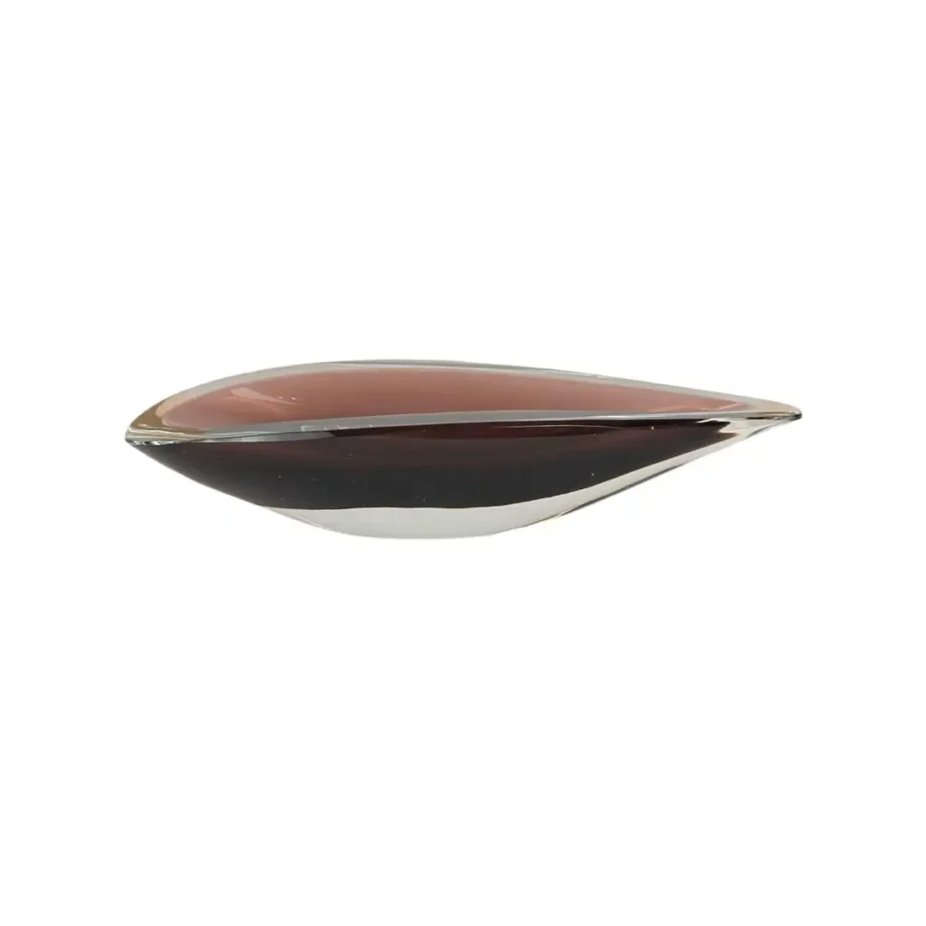 Glasschale Kaj Franck signiert – Designschale aus Finnland, 15 cm