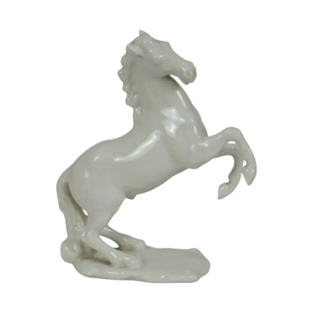 Hutschenreuther Porzellanfigur steigendes Pferd