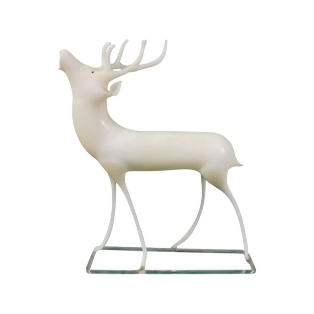 Lauscha Hirsch aus Hohlglas – handgefertigte Glasfigur