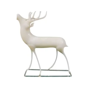 Lauscha Hirsch aus Hohlglas – handgefertigte Glasfigur