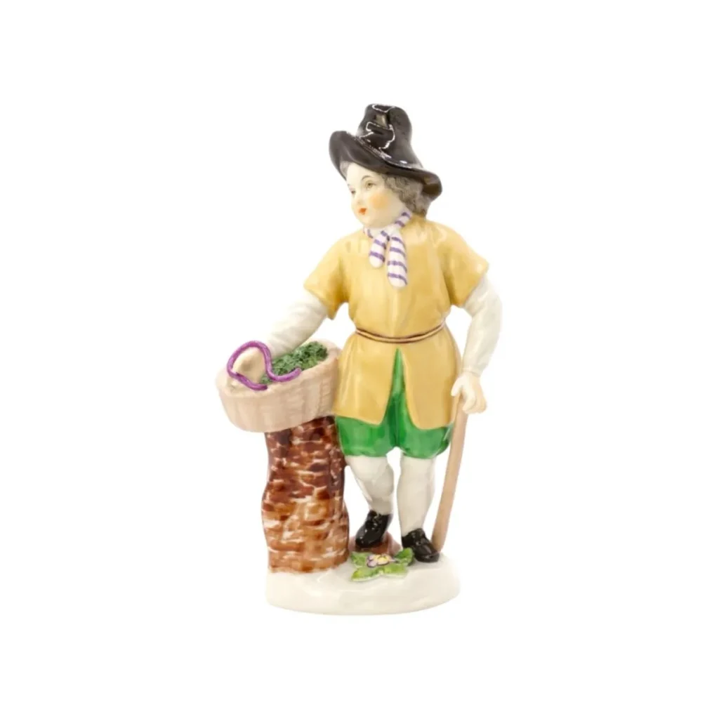 Augarten Wien Porzellanfigur „Aalverkäufer“ – Wiener Porzellan