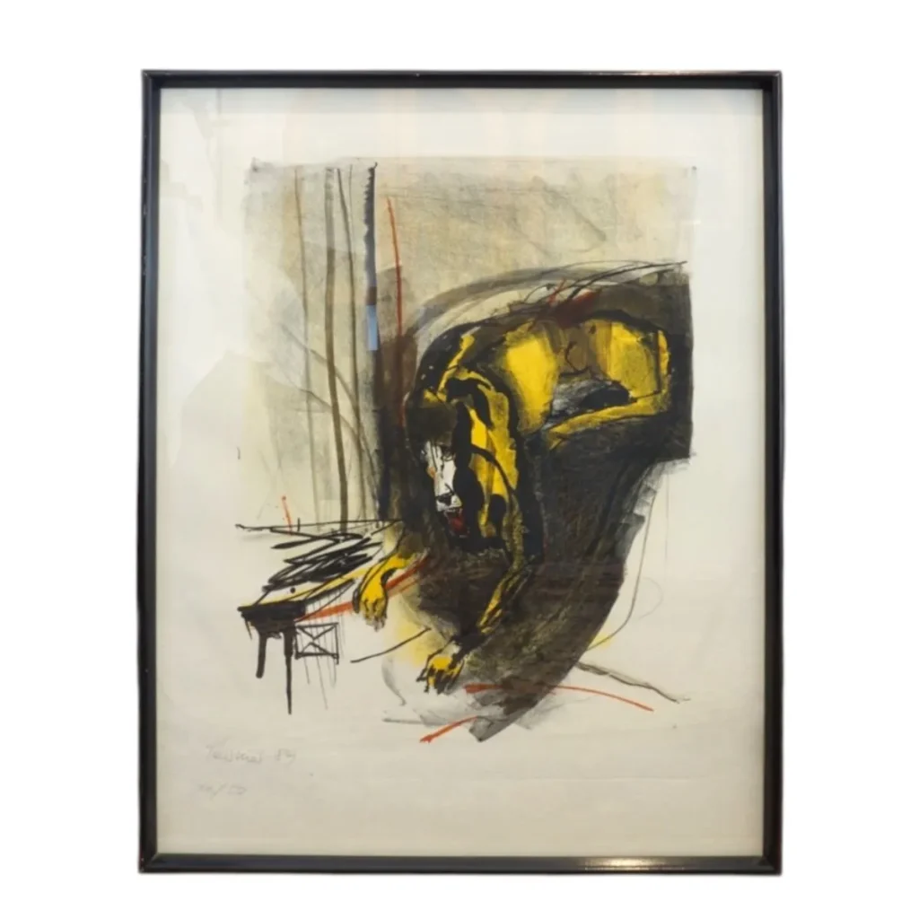 Heinrich Tessmer Grafik 1989 – handsigniert & nummeriert 42/50