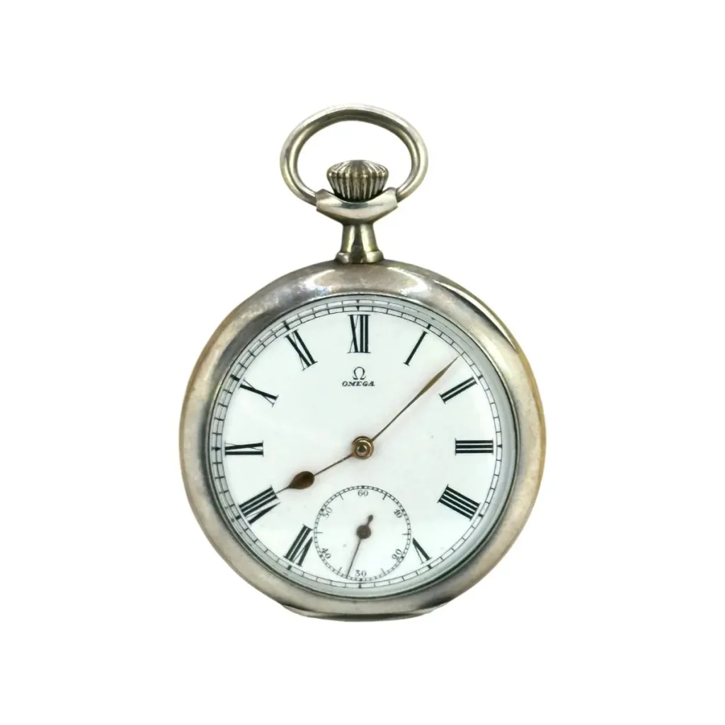 Silber Omega Taschenuhr – Grand Prix Paris 1900 – 4324345