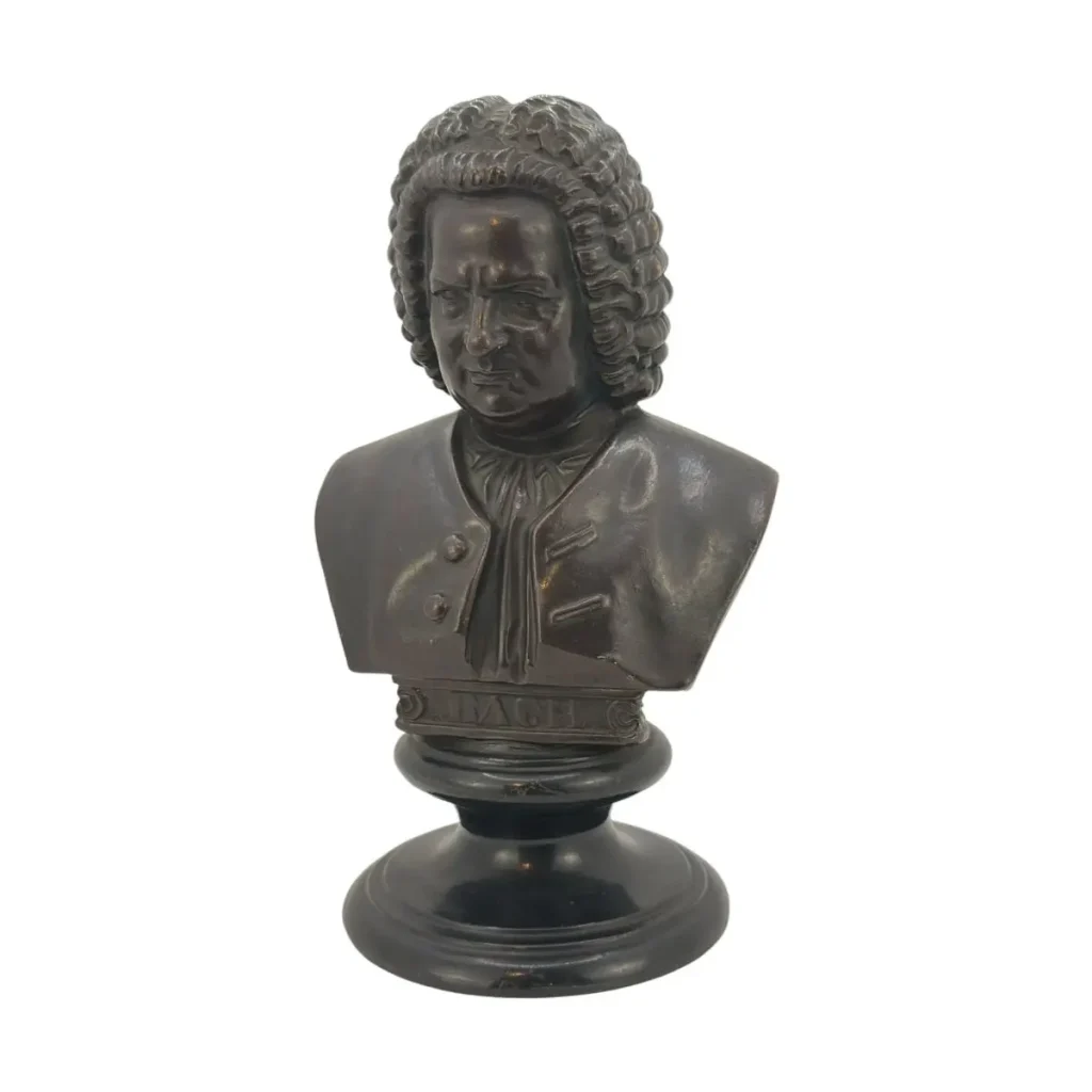 Johann Sebastian Bach Keramik Büste – R. Uttrecht 1863 – U&C 118